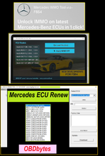Load image into Gallery viewer, Mercedes_IMMO OFF_(FBS4) and MB_ECU_Renew - OBDbytes for Car Chip Tuning
