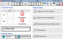 Load image into Gallery viewer, Nissan Consult III software interface for diagnosis, reprogramming, and maintenance.