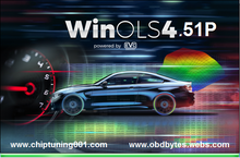 Load image into Gallery viewer, Automotive PRO GIGA package with WinOLS 4.51P software, featuring a high-performance car and digital interface.