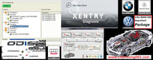 Load image into Gallery viewer, Mercedes Benz all-in-one package software interface for diagnostic, flashing, reprogramming, coding, and retrofitting.