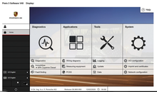 Load image into Gallery viewer, Porsche Piwis 3 V40.00 software interface for diagnostics and programming.