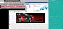 Load image into Gallery viewer, Automotive software and manuals interface with OBDbytes branding.
