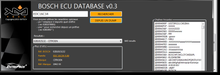 Load image into Gallery viewer, Bosch ECU Database interface showing search results for Citroen, featuring EDC16C34, version 0.3.
