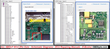 Load image into Gallery viewer, ECU Data package showcasing schematic diagrams, pinouts, and repair manuals.
