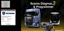 Load image into Gallery viewer, Heavy vehicles trucks and buses diagnostic and programming software interface.

