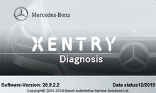 Load image into Gallery viewer, Mercedes-Benz Xentry Diagnostic Software Screen for Vehicle Diagnostics
