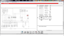 Load image into Gallery viewer, Automotive files software with wiring diagrams and repair manuals display.
